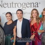 DRA NATHALIE QUIROZ DERMATOLOGA NEUTROGENA, TUTI VARGAS, MATEO CRUZ BRAND MANAGER NEUTROGENA, CLAUDIA BAHAMON Y LAURA TOBON