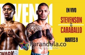 EN VIVO SHAKUR STEVENSON vs. FÉLIX CARABALLO