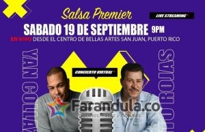 YAN COLLAZO PRESENTA SU PRIMER CONCIERTO POR STREAMING «SALSA PREMIER»