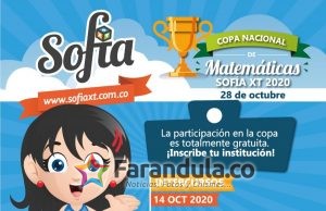 Copa Nacional infantil de matemáticas Sofiaxt 2020