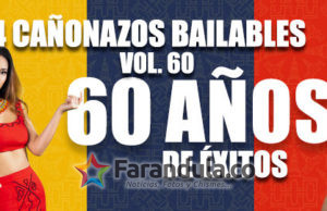 14 Cañonazos Bailables Vol. 60, el primer variado de Colombia llega a sus ¡60 años de historia musical!
