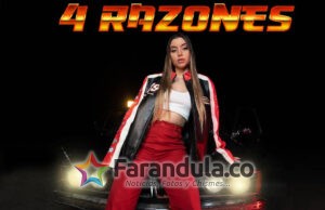 La cantante colombiana Valentina Storino lanza su nuevo sencillo “4 razones”