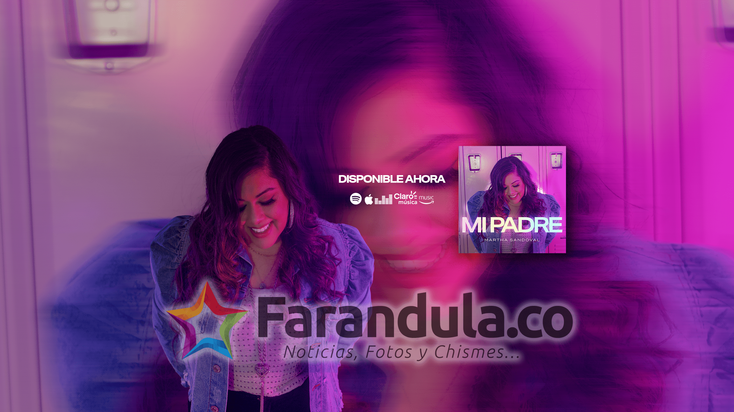 Cantante Mexicana Martha Sandoval presenta su nuevo sencillo «Mi Padre»