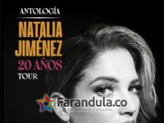 Natalia Jiménez celebra sus 20 años de carrera con gira “Antología”