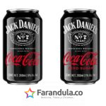 Jack Danielsand CocaCola y CocaCola ZeroSugar