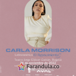 CARLA MORRISON – COLOMBIA – BOGOTÁ – MEDELLÍN