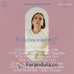 CARLA MORRISON – RENACIMIENTO TOUR COLOMBIA