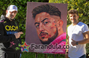 Alfonso Silván, el artista plástico que retrata en sus cuadros a las principales celebridades de España y el mundo.