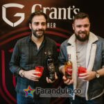 -Alfonso Ibañez, Whisky Portfolio Specialist for Andean Region · William Grant & Sons, y Danny Dyer, GRANT’S GLOBAL BRAND AMBASSADOR_2