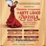 afiche temporada internal de zarzuela y arte lírico