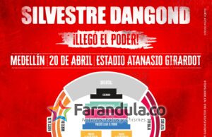 Medellín se suma al tour «Llegó El Poder» de Silvestre Dangond a través de Diomar García Eventos y Stage Eventos