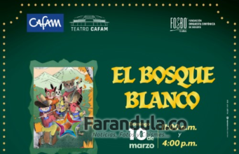 El Bosque Blanco, una fantasía escénico – musical, llega al Teatro Cafam