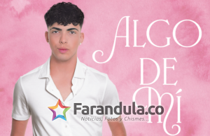 Álvaro Tadeo Debuta con su Álbum «Algo De Mí»