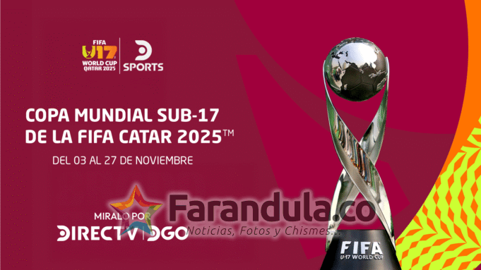 DSPORTS y DGO transmitirán todos los partidos de la Copa Mundial Sub-17 de la FIFA