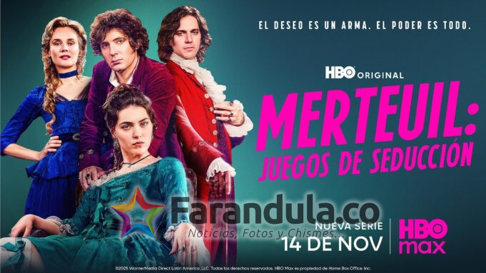 HBO lanza el tráiler de la serie original francesa ‘Merteuil: juegos de seducción’