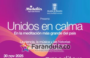 Con 13.000 asistentes, Medellín vivirá Med, la jornada de meditación más grande de Colombia. Meditar, Elevar y Despertar