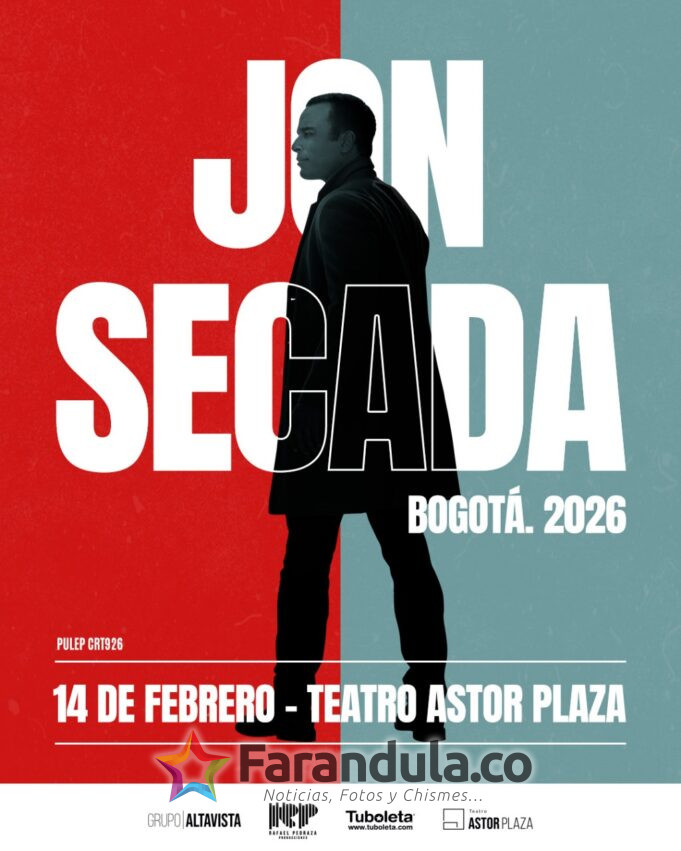 Jon Secada regresa a Colombia