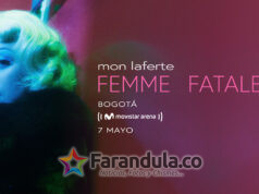 ¡Mon Laferte anuncia el concierto de su gira Femme Fatale en Colombia!