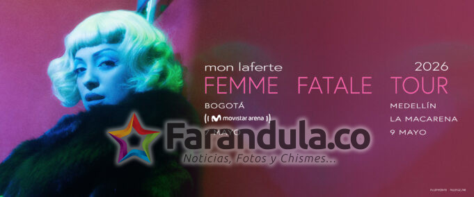 ¡Mon Laferte anuncia el concierto de su gira Femme Fatale en Colombia!