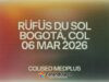 RÜFÜS DU SOL regresa a Bogotá con su show más envolvente