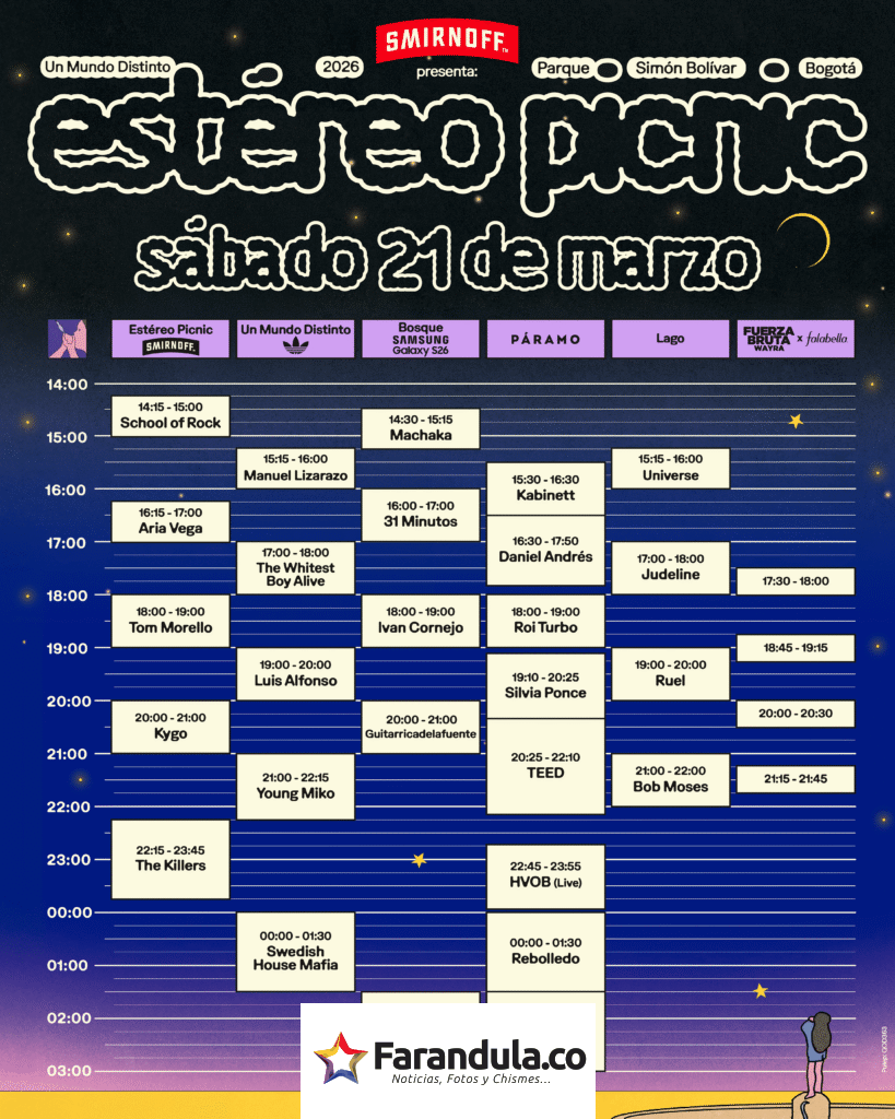 ¡Los horarios del FEP 2026 ya están aquí! 2