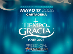 Cartagena será sede del lanzamiento de “Tiempo de Gracia”, un encuentro de música y transformación espiritual