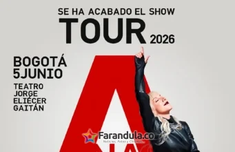 Ana Torroja llega a Colombia con su tour ’Se ha acabado el show’