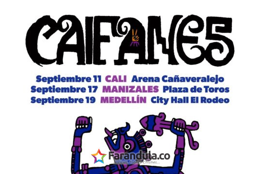 Caifanes, la leyenda del rock mexicano, regresa a Colombia