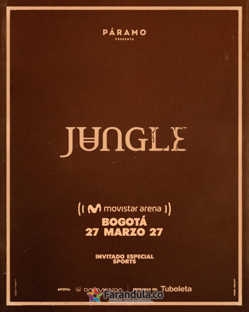 JUNGLE: el fenómeno global del baile regresa a Bogotá para presentar ‘Sunshine’ 1