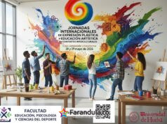 Colombiana lidera en España, las jornadas internacionales “Expresión plástica y educación artística en contextos interculturales”