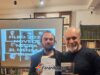 Se realizó conversatorio sobre novela negra, entre Yeiro Muñoz y Alberto Bejarano
