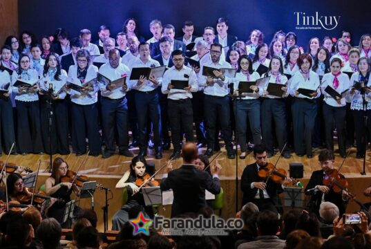 Más de 100 artistas hacen parte del concierto coral: Experiencia Vocal Tinkuy