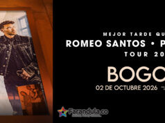 Romeo Santos y Prince Royce llegan con su gira “Mejor Tarde Que Nunca Tour 2026” al Vive Claro de Bogotá