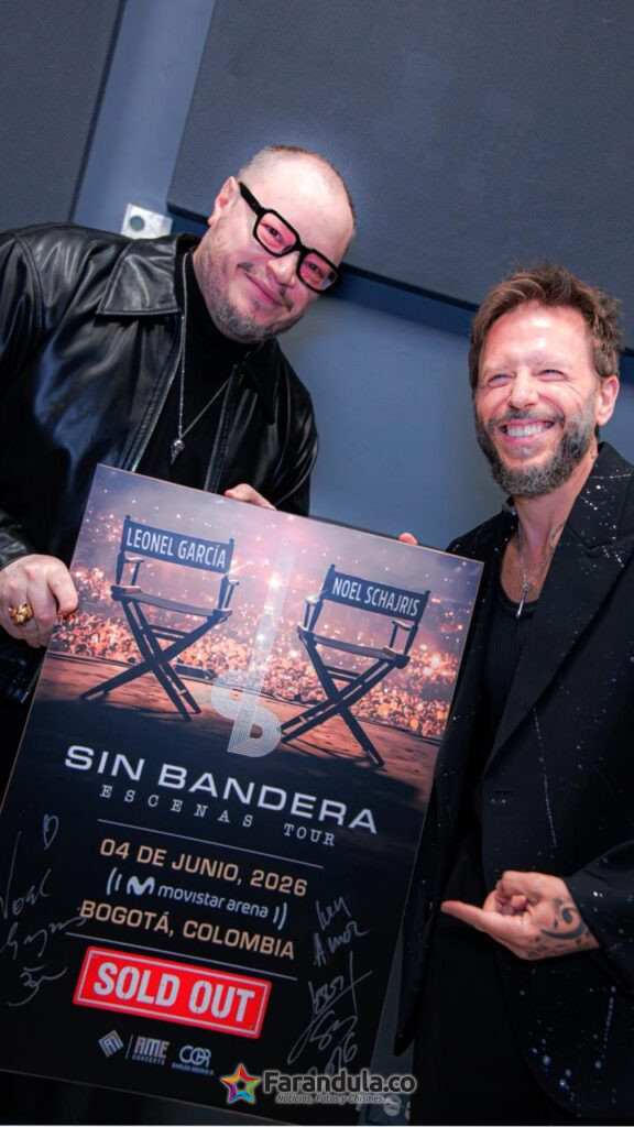 Sin Bandera conquista Bogotá con un SOLD OUT en el Movistar Arena 1