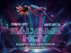 Jennifer Lopez y David Guetta lanzan la versión en español de «Save me tonight» con Gabito Ballesteros, «Sálvame hoy»