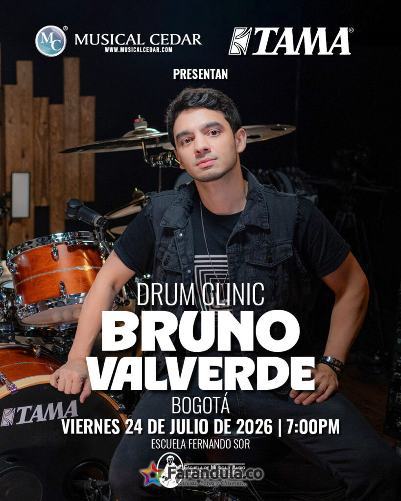 El baterista de Angra dará una Masterclass en Bogotá 1