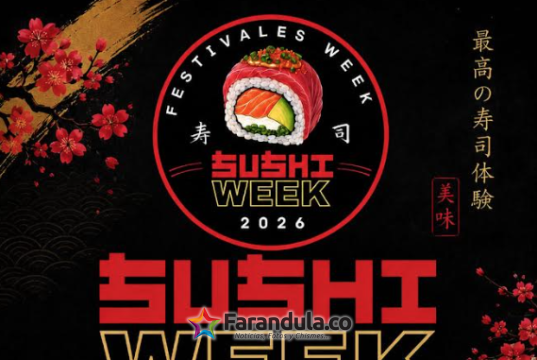 Sushi Week 2026 el primer festival de sushi con opción Pet Friendly de Colombia