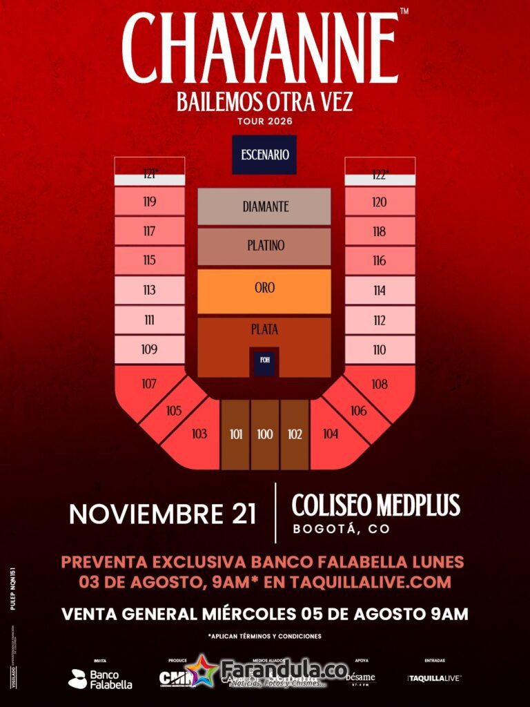 ¡Chayanne regresa a Bogotá! 2