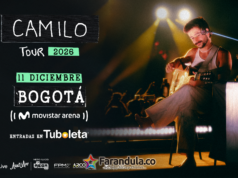 Camilo regresa a Bogotá para compartir una experiencia única junto a la tribu