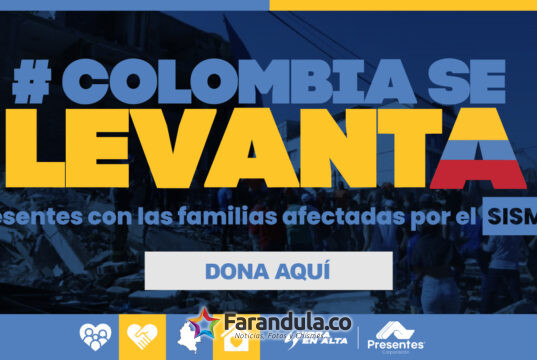La Fundación Vibra en Alta de J Balvin se une a Presentes Corporación y Proantioquia para apoyar a las comunidades afectadas por el terremoto en Colombia