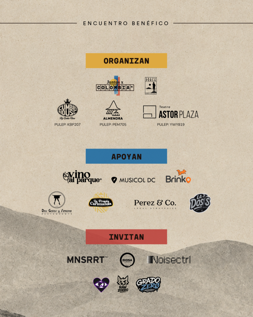 JuntosXColombia reúne a 47 artistas para apoyar a las comunidades afectadas por el terremoto 1