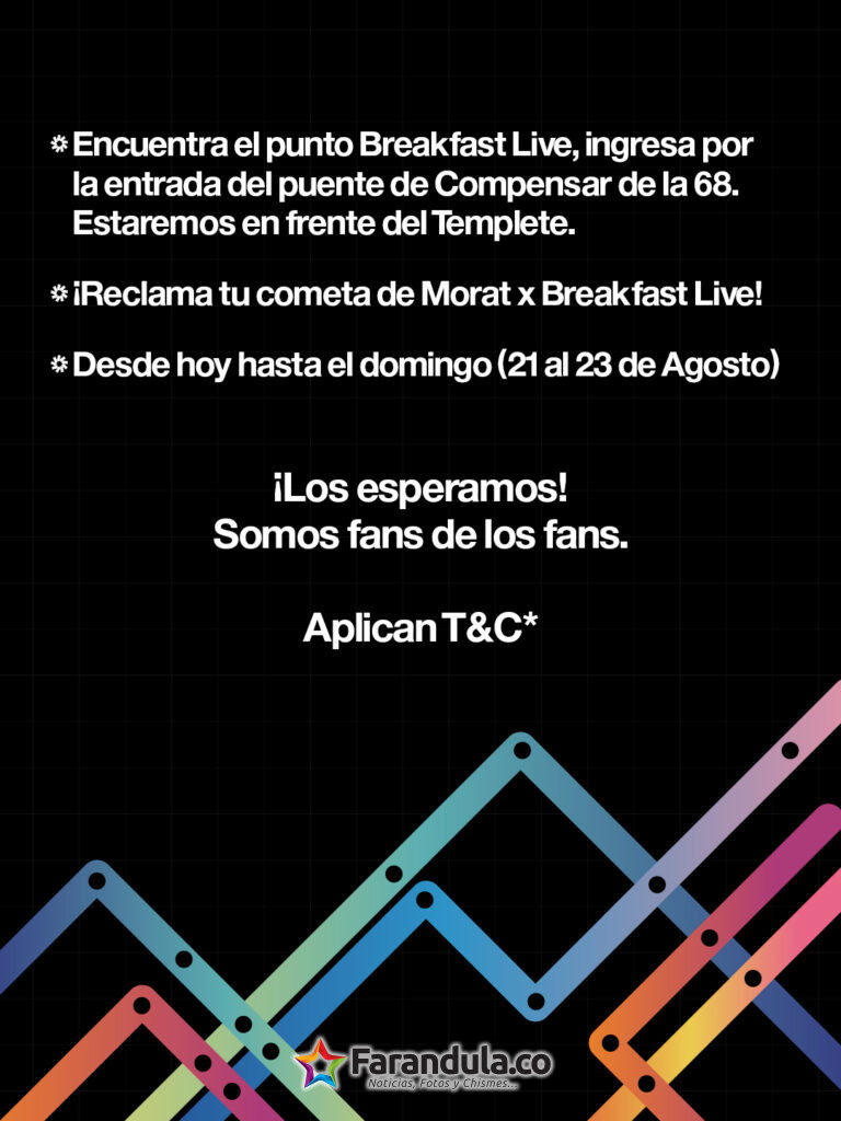 La ruta Yem de Morat aterriza este fin de semana en el Festival de Verano de Bogotá 1