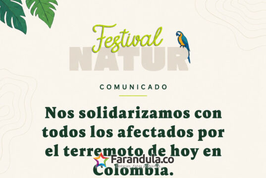 Festival Natur Ayuda · Colombia nos necesita