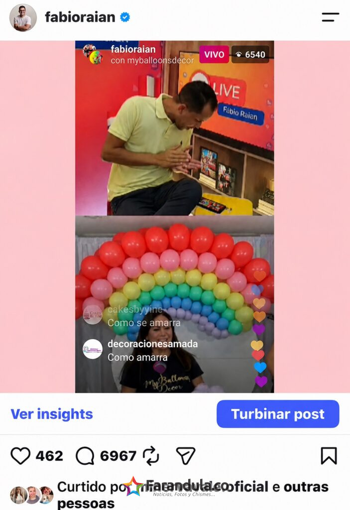 Fábio Raian conecta a cerca de 7.000 decoradores en una transmisión en vivo y amplía su influencia digital 1