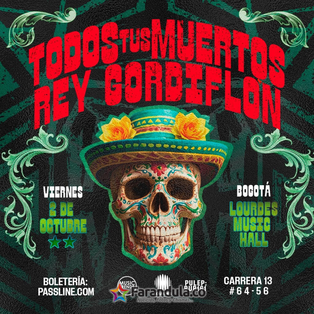 Todos Tus Muertos y Rey Gordiflón llegan consu poder musical a Lourdes Music Hall 1