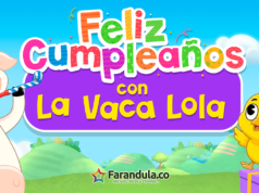 LA VACA LOLA, el reconocido personaje infantil colombiano, celebra por primera vez su cumpleaños