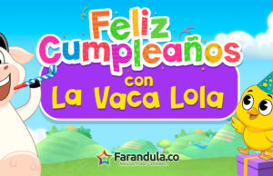 LA VACA LOLA, el reconocido personaje infantil colombiano, celebra por primera vez su cumpleaños