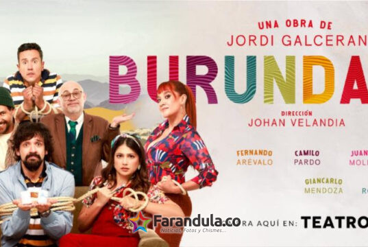 Juanita Molina será parte del elenco de «Burundanga» en el Teatro Nacional la Castellana