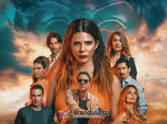 Netflix presenta el tráiler y el arte principal de la segunda temporada de Medusa "A group of serious-looking people stand in front of a burning city skyline with a snake-like creature looming above; prominent title "Medusa" in gold, with Netflix and release date info below."