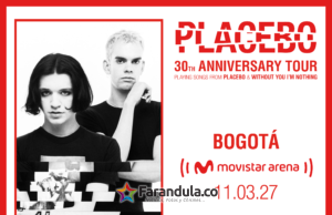 Placebo celebra 30 años de historia con su regreso a Bogotá